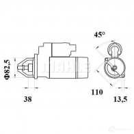 Стартер MAHLE ORIGINAL MS722 72412050 2359439 111 32402