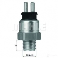 Датчик вентилятора радиатора MAHLE ORIGINAL 7 0808459 8.165.04 TSW 30 2360398