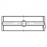 Турбина MAHLE ORIGINAL NDG8OD 213 TC 19194 000 213 TA 19194 000 2353670 - Изображение 2