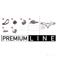 Комплект ремня ГРМ с помпой MAHLE ORIGINAL 1439541346 CPK 102 000P K2ZXO HY - Изображение 2