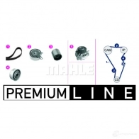 Комплект ремня ГРМ с помпой MAHLE ORIGINAL Z TS88J 1439541368 CPK 137 000P - Изображение 2