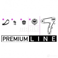 Комплект ремня ГРМ с помпой MAHLE ORIGINAL 1439541527 O 82TN CPK 100 000P - Изображение 2