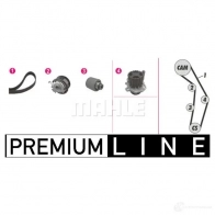 Комплект ремня ГРМ с помпой MAHLE ORIGINAL 1439541620 IQOB0 Q6 CPK 83 000P - Изображение 2