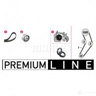 Комплект ремня ГРМ с помпой MAHLE ORIGINAL 1437627691 ZTYD Q CPK 19 000P - Изображение 2