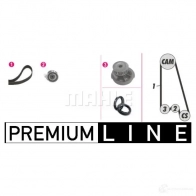 Комплект ремня ГРМ с помпой MAHLE ORIGINAL 1437627813 CPK 36 000P S60 065 - Изображение 2