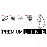 Комплект ремня ГРМ с помпой MAHLE ORIGINAL K ICN2H0 CPK 92 000P 1437627498 - Изображение 2