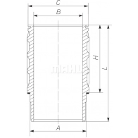 Гильза цилиндра MAHLE ORIGINAL 1424384802 4057635006514 TWDUD Y 061 LW 00116 000