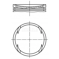 Поршень MAHLE ORIGINAL SsangYong Korando 001 40 03 NRR 2F8