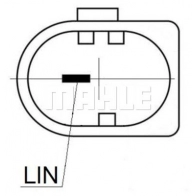 Генератор MAHLE ORIGINAL MG 1060 T LLUB 1440655976 - Изображение 3