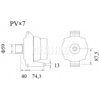Генератор MAHLE ORIGINAL 1440655979 MG 1063 P W59Y - Изображение 2