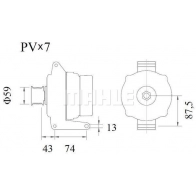 Генератор MAHLE ORIGINAL MG 1083 QQZ6H A 1440655999 - Изображение 2