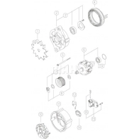 Генератор MAHLE ORIGINAL 2358142 11204540 11.204.540 MG 172 - Изображение 1