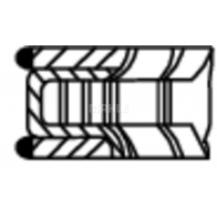 Комплект поршневых колец MAHLE ORIGINAL 028 RS 10131 0N1 1A QK5 1440656364 - Изображение 3
