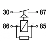 Реле топливного насоса MAHLE ORIGINAL 72 473953 RBC/07-12 1424433383 MR 112 - Изображение 2