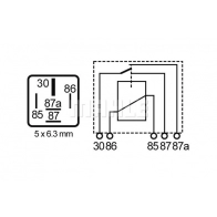 Реле MAHLE ORIGINAL 8 0UR4U7 1440658972 MR 63 - Изображение 2
