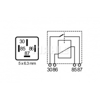 Реле MAHLE ORIGINAL 1440658995 MR 87 S8XS R - Изображение 2