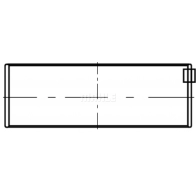 Шатунные вкладыши MAHLE ORIGINAL 001 PL 18045 075 FIZ1 0F 694138166