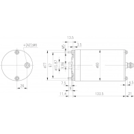 Электродвигатель MAHLE ORIGINAL MM 236 72736452 11.216.340 2358782 - Изображение 2