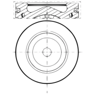 Поршень Mahle 85 L 180 039 PI 00130 000 1441336548 RQ454