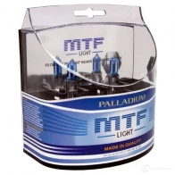 Лампа галогеновая H1 PALLADIUM 5500K 55 Вт 12 В 5500K MTF 1439692366 Z 3G76 HP3461