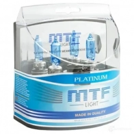 Лампа галогеновая HB3 PLATINUM 3800K 65 Вт 12 В 3800K MTF PFTCE 98 HP3102 1439692483