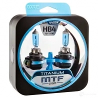 Лампа галогеновая HB4 TITANIUM 4400K 55 Вт 12 В 4400K MTF HTN12B4 LFCX U 1439692500