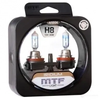 Лампа галогеновая H8 IRIDIUM 35 Вт 12 В 4100K MTF 1439692457 61 PGHJ HRD1208