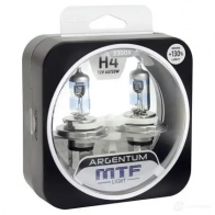 Лампа галогеновая H4 ARGENTUM +130% 3300K 60/55 Вт 12 В 3300K MTF H3A1204 1439692427 C0M 5F