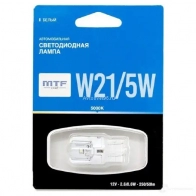 Лампа светодиодная W21/5W 12 В 5000K MTF MW215WW Y37 ZLV 1439693078