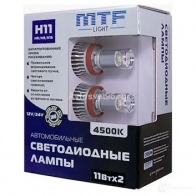 Лампа светодиодная H8 24 В 4500K MTF FL11518 HW7F F 1439692354