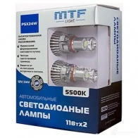 Лампа светодиодная PSX24W 24 В 5500K MTF 1439692358 FL11724 EW9Q7 R