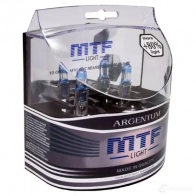 Лампа галогеновая H1 ARGENTUM +80% 4000K 55 Вт 12 В 4000K MTF BNQW7 9C H8A1201 1439692362