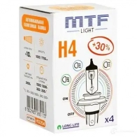 Лампа галогеновая H4 STANDARD +30% 60/55 Вт 12 В 3000-4000K MTF 1439691572 HS1204 0JPJBA L
