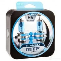 Лампа галогеновая H4 TITANIUM 4400K 60/55 Вт 12 В 4400K MTF 1439692440 HTN1204 KR4M55 5