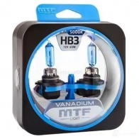 Лампа галогеновая HB3 VANADIUM 5000K 65 Вт 12 В 5000K MTF ER51 XQP 1439692488 HVN12B3