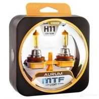 Лампа галогеновая H11 AURUM 3000K 55 Вт 12 В 3000K MTF HAU1211 A0M24W 3 1439692377
