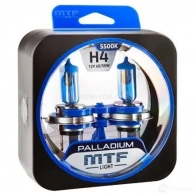 Лампа галогеновая H4 PALLADIUM 5500K 60/55 Вт 12 В 5500K MTF HPA1204 1439692436 CK VP7