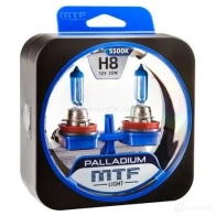 Лампа галогеновая H8 PALLADIUM 5500K 35 Вт 12 В 5500K MTF P 3LPFE HPA1208 1439692458