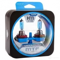 Лампа галогеновая H11 VANADIUM 5000K 55 Вт 12 В 5000K MTF HVN1211 1439692383 LYXYIJ 5
