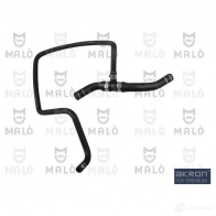 Патрубок печки MALO 2494870 146243A 6KWB 9