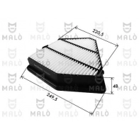 Воздушный фильтр MALO 1500636 S0BV4 7W Honda CR-V 4 (RM) Кроссовер 1.6 i DTEC 4WD 160 л.с. 2015 – 2025