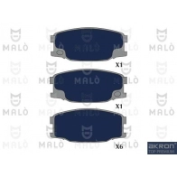 Тормозные колодки дисковые, комплект MALO 8LF4S 5Y 1050675 1424719032
