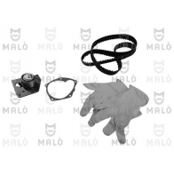 Комплект ремня ГРМ с помпой MALO I 4GU3 1555070 Opel Vivaro (A) 1 Автобус 1.9 DTI (F7) 101 л.с. 2001 – 2025