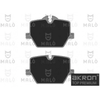 Тормозные колодки дисковые, комплект MALO 1051391 1V4 VKHV 1440913256
