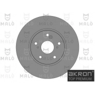 Тормозной диск MALO 1110504 Z9DH M5 1440912781
