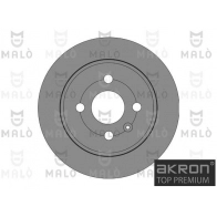 Тормозной диск MALO 1110618 Opel Astra (G) 2 Хэтчбек 2.0 DI (F08. F48) 82 л.с. 1998 – 2005 M LUQCQD