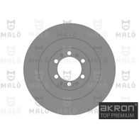 Тормозной диск MALO Mitsubishi L200 3 (K7T, K6T) Пикап 2.5 TD 4WD 99 л.с. 1996 – 2007 1110761 3ZR A2