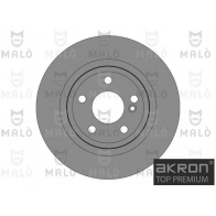 Тормозной диск MALO 1110784 Mercedes B-Class (W246) 2 Хэтчбек e.l Electric Drive / B 250 e (2490) 88 л.с. 2014 – 2017 SYIW8 D