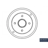 Тормозной барабан MALO Renault 78OA0A 9 1120059