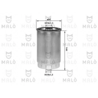 Топливный фильтр MALO UA2 H33 1440912552 1520235